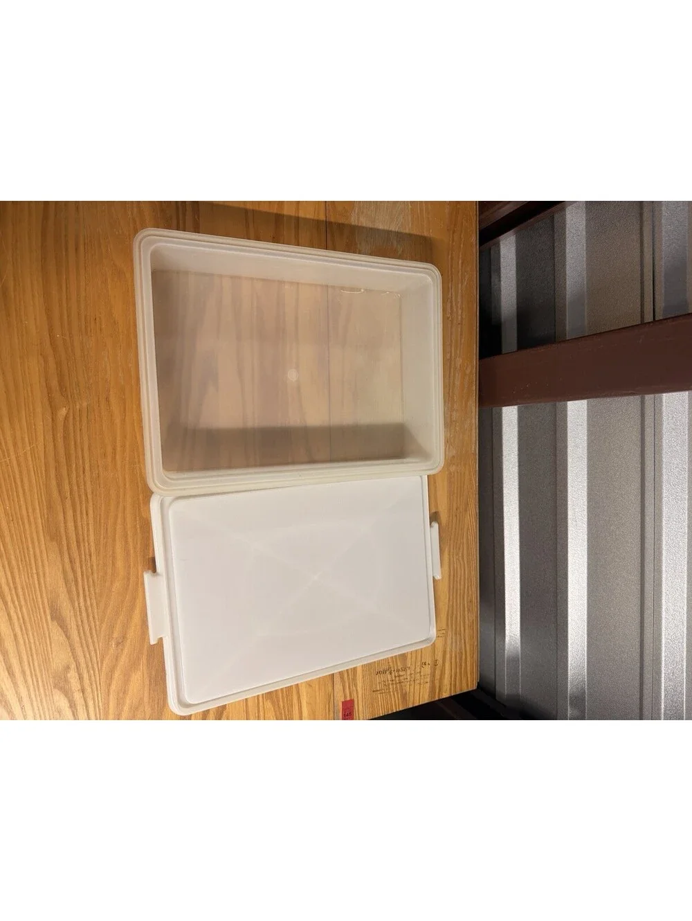 Vintage Tupperware 9x13 #290-7 Sheet Cake W/Lid *